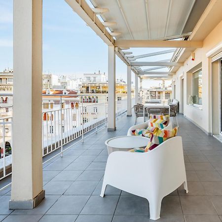 Apollo, Luxe Aristotelous Penthouse, City View 塞萨洛尼基 外观 照片