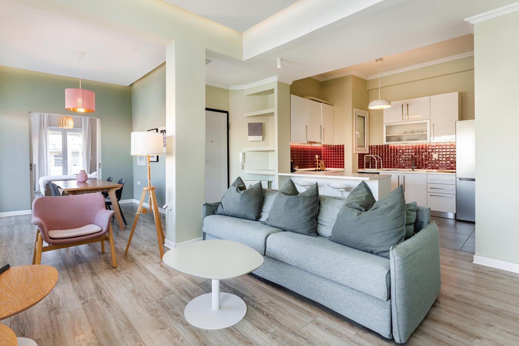Apollo, Luxe Aristotelous Penthouse, City View 塞萨洛尼基 外观 照片